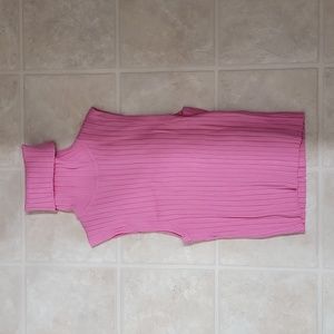 Zara pink turtle neck sweater tank top
